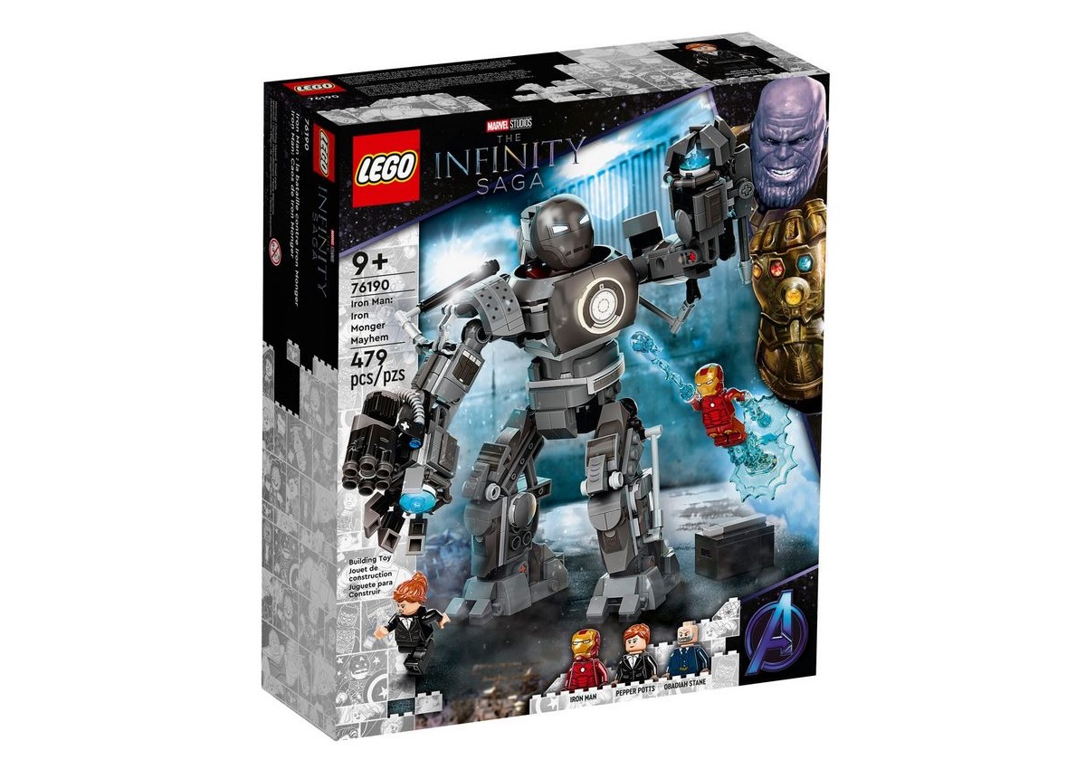 めい☆ Amazon.com: LEGO Marvel Iron Man Monger Mayhem Set 76190